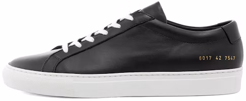 (Women) COMMON PROJECTS Black Low-Top Sneakers 6017-7547 (Women) COMMON PROJECTS Black Low-Top Sneakers 6017-7547