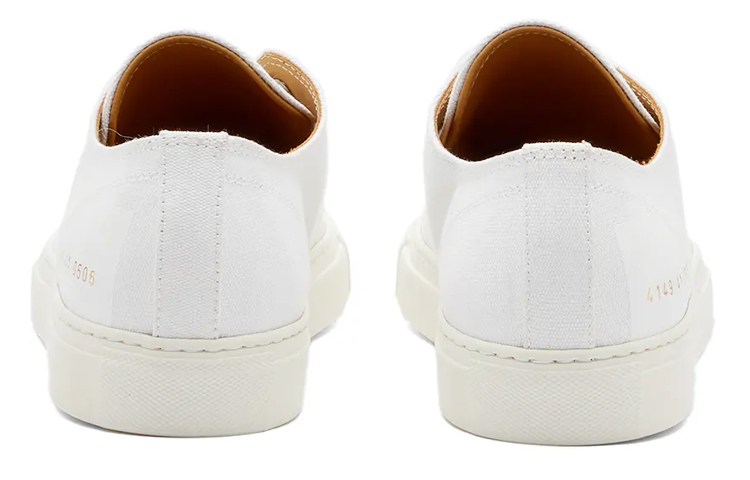 Shop (Women) Common Projects Canvas Low-Top 'White' 4149-0506