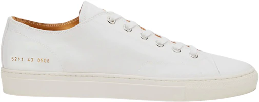 (Women) Common Projects Canvas Low 'White' 5211-0506 (Women) Common Projects Canvas Low 'White' 5211-0506