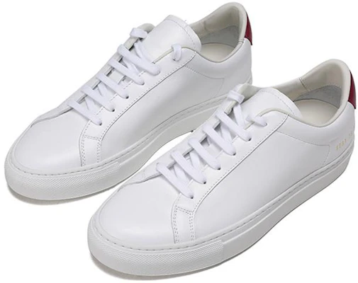 (W) Common Projects Zapatillas de Cuero con Cordones ''Blanco Cola Roja'' 6081-0539 Lookbook (W) Common Projects Zapatillas de Cuero con Cordones ''Blanco Cola Roja'' 6081-0539
