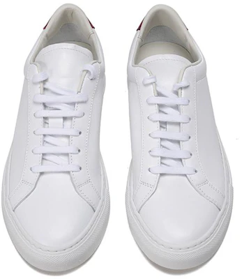 (W) Common Projects Zapatillas de Cuero con Cordones ''Blanco Cola Roja'' 6081-0539 Shop (W) Common Projects Zapatillas de Cuero con Cordones ''Blanco Cola Roja'' 6081-0539