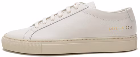 (Women) Common Projects Leather Lace-Up Sneakers Off-White 6037-3012 (Women) Common Projects Leather Lace-Up Sneakers Off-White 6037-3012