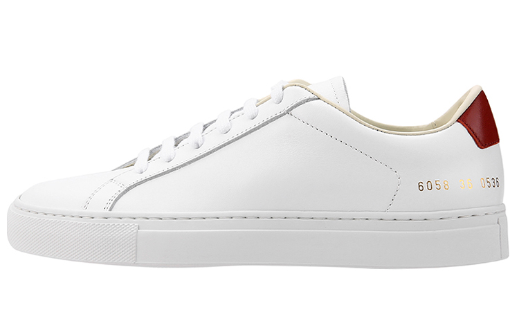 Order (Women) Common Projects Original Achilles Low 'White Red' 6058-0536