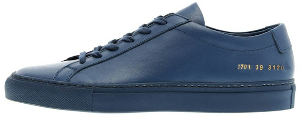 (W) COMMON PROJECTS Original Achilles Low Zapatillas de Cuero Mujer Azul 3701-3120 Buy (W) COMMON PROJECTS Original Achilles Low Zapatillas de Cuero Mujer Azul 3701-3120