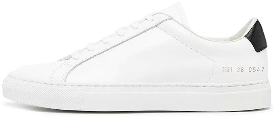 (Women) Common Projects Retro Low 2023 'White Black' 6081-0547 Buy (Women) Common Projects Retro Low 2023 'White Black' 6081-0547