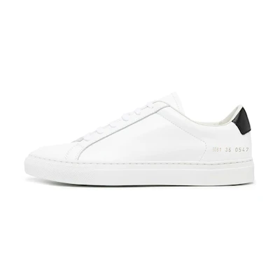 (W) Common Projects Retro Low 2023 'White Black'
