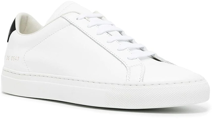 (Women) Common Projects Retro Low 2023 'White Black' 6081-0547 Order (Women) Common Projects Retro Low 2023 'White Black' 6081-0547