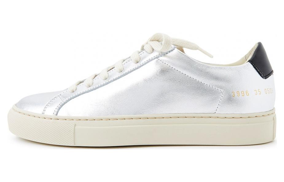 (Women) Common Projects Retro Low 'Metallic Silver'  3996-0509