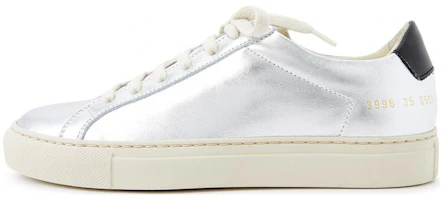 (Women) Common Projects Retro Low 'Metallic Silver' 3996-0509 (Women) Common Projects Retro Low 'Metallic Silver' 3996-0509