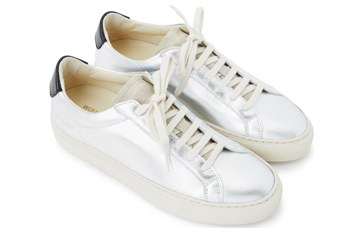 Order (W) Common Projects Retro Low ''Metallic Zilver'' 3996-0509