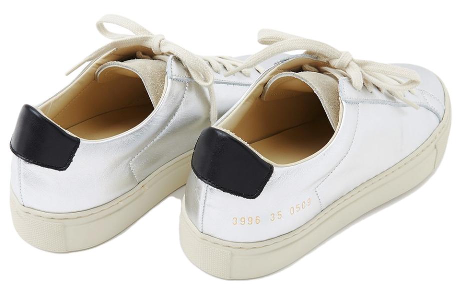 Purchase (W) Common Projects Retro Low ''Metallic Zilver'' 3996-0509