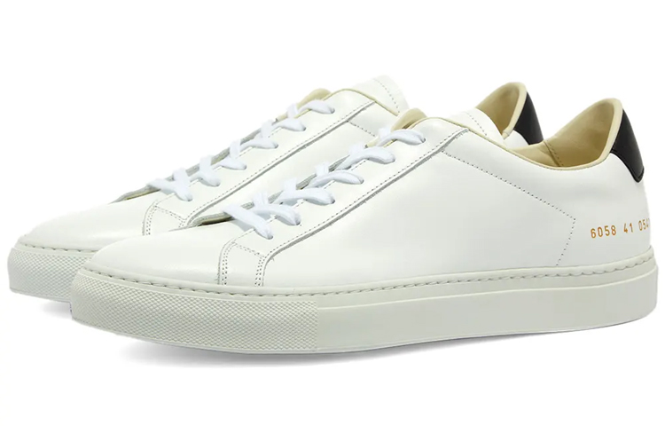 Order (Women) Common Projects Retro Low 'White-Black' 6058-0547