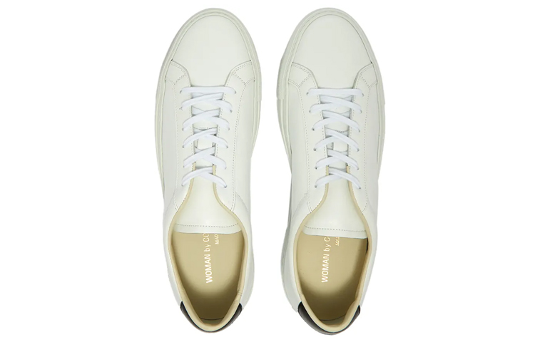 Lookbook (Women) Common Projects Retro Low 'White-Black' 6058-0547