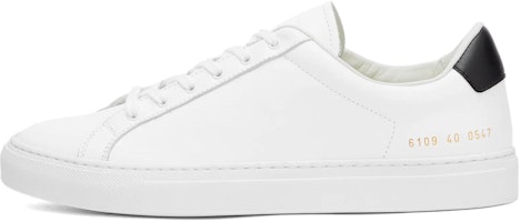 (Women) Common Projects Retro Low 'White Black' 6109-0547 (Women) Common Projects Retro Low 'White Black' 6109-0547