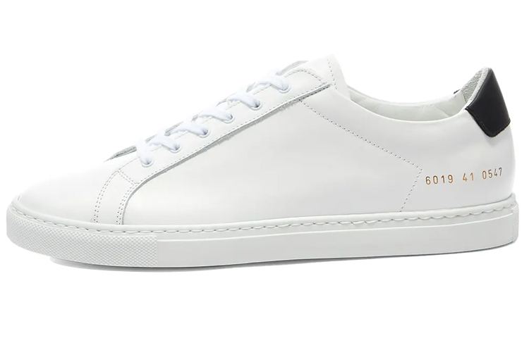 (Women) Common Projects Retro Low 'White Black'  6019-0547
