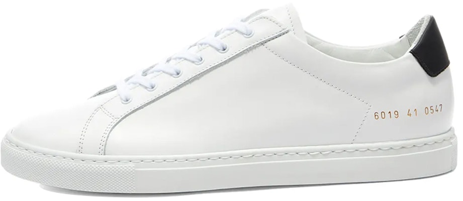 (Women) Common Projects Retro Low 'White Black' 6019-0547 Buy (Women) Common Projects Retro Low 'White Black' 6019-0547