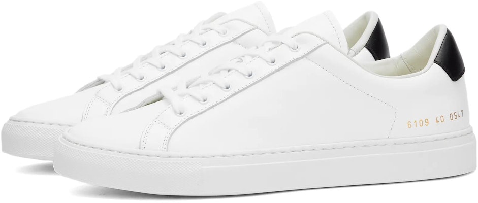 (W) Common Projects 复古低帮 '白黑' 6109-0547 Order (W) Common Projects 复古低帮 '白黑' 6109-0547