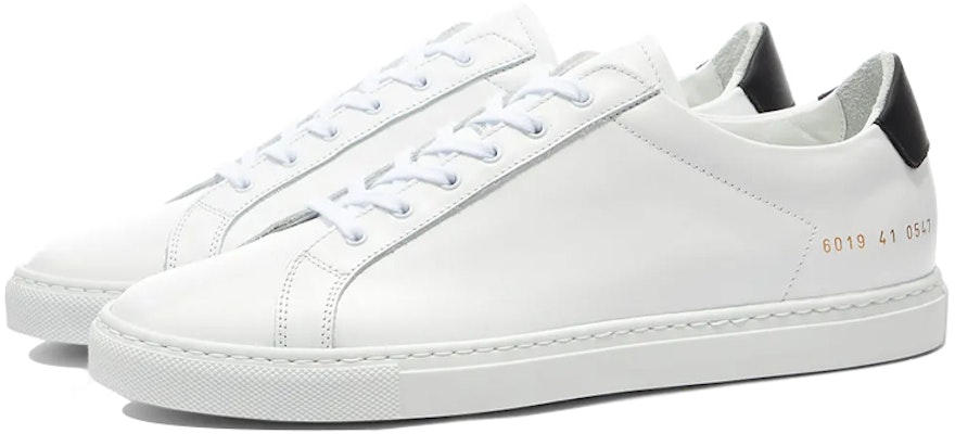(Women) Common Projects Retro Low 'White Black' 6019-0547 Order (Women) Common Projects Retro Low 'White Black' 6019-0547
