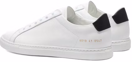 Lookbook (W) Common Projects Retro Low 'Putih Hitam' 6019-0547