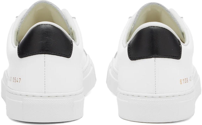 (W) Common Projects 复古低帮 '白黑' 6109-0547 Purchase (W) Common Projects 复古低帮 '白黑' 6109-0547