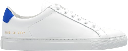 (Women) Common Projects Retro Low 'White Blue' 6109-0507 (Women) Common Projects Retro Low 'White Blue' 6109-0507