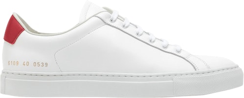 (Women) Common Projects Retro Low 'White Red' 6109-0539 (Women) Common Projects Retro Low 'White Red' 6109-0539