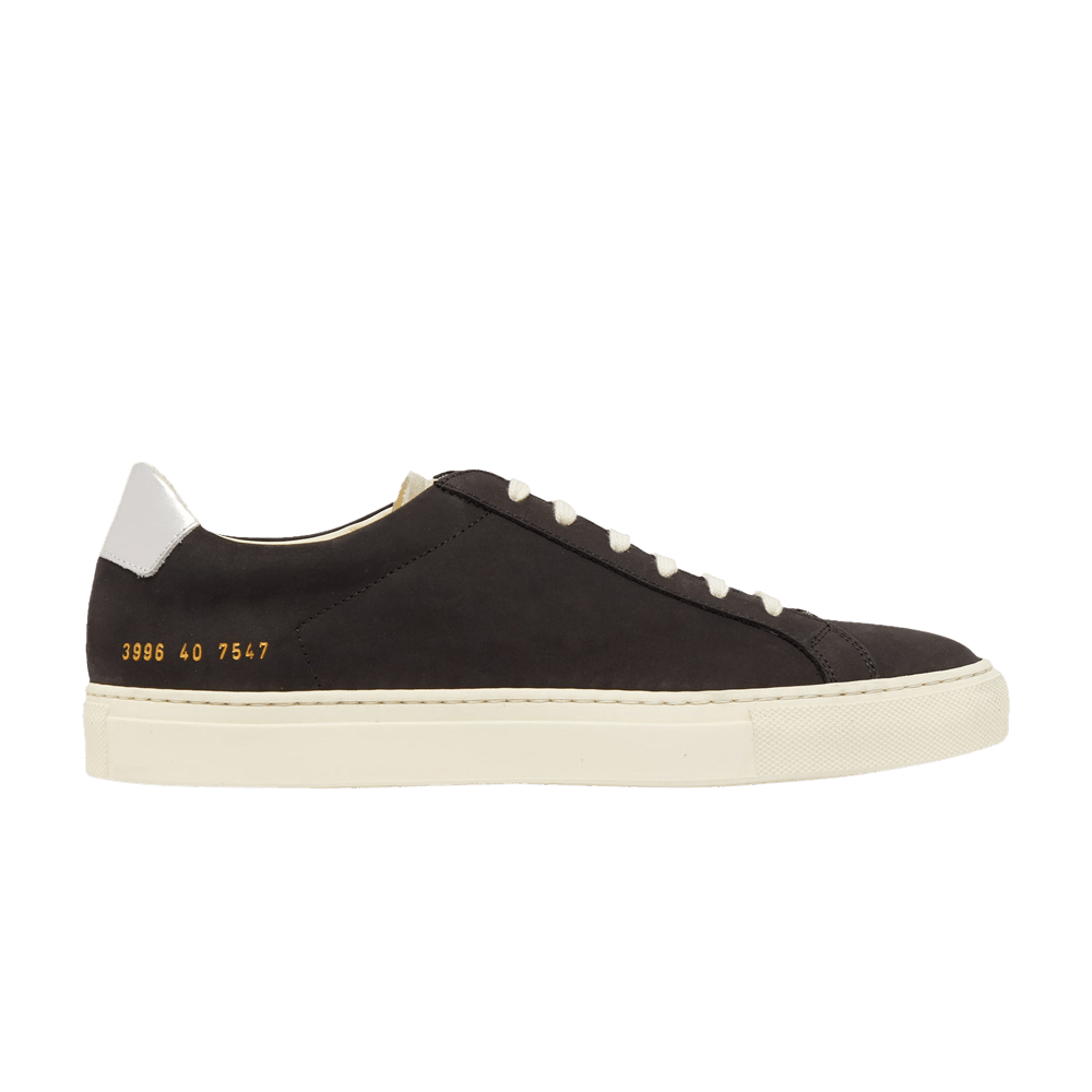 (Women) Common Projects Retro Low Special Edition 'Silver Black'  3996-7547