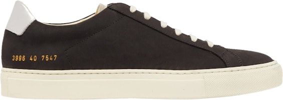 (Women) Common Projects Retro Low Special Edition 'Silver Black' 3996-7547 (Women) Common Projects Retro Low Special Edition 'Silver Black' 3996-7547