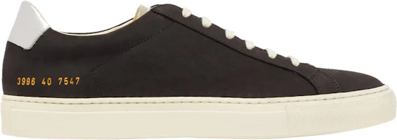 (Women) Common Projects Retro Low Special Edition 'Silver Black' 3996-7547 (Women) Common Projects Retro Low Special Edition 'Silver Black' 3996-7547