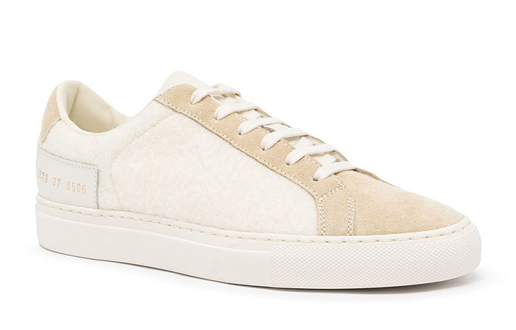Order (W) Common Projects Retro Wool 'Putih' 6079-0506