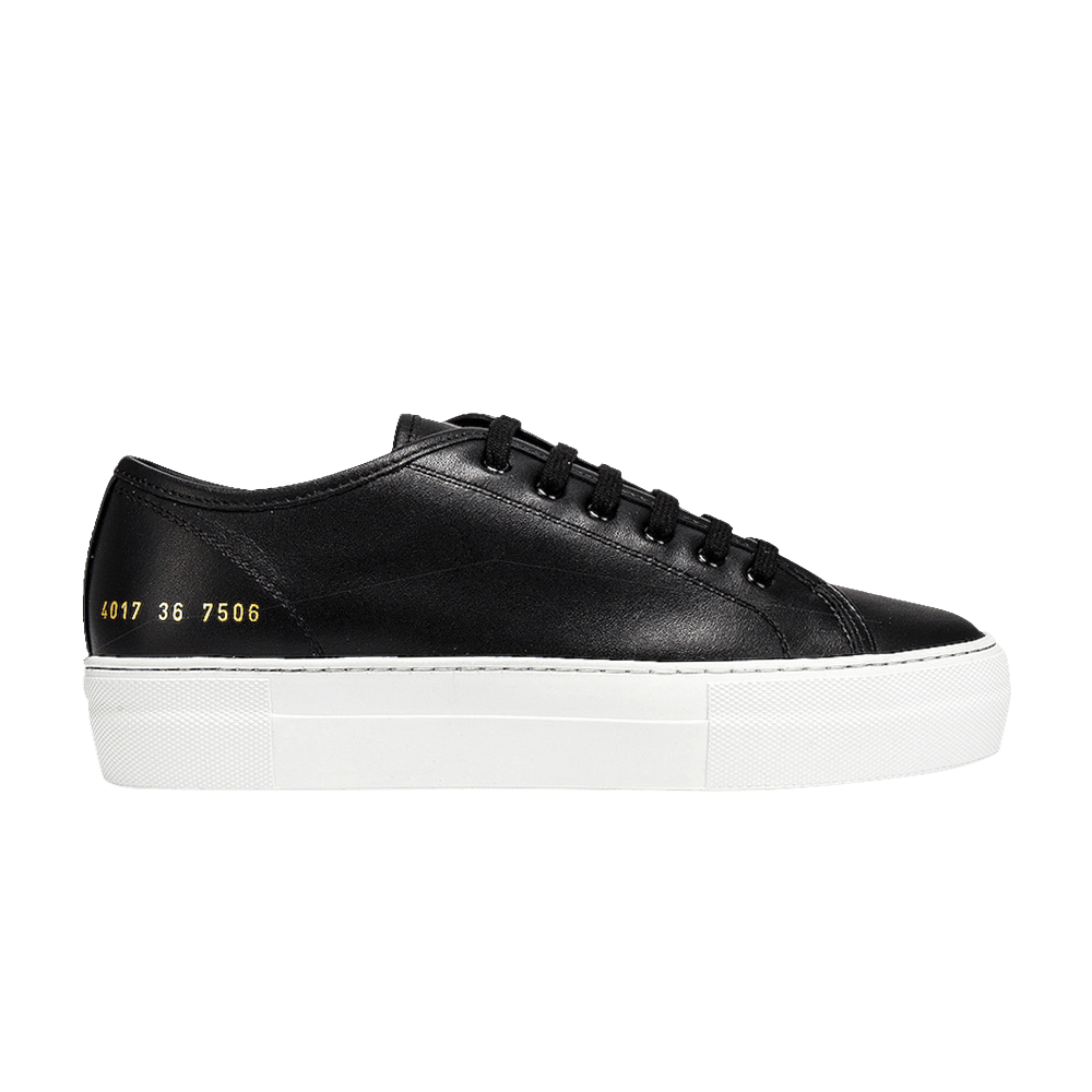 Buy (W) Common Projects Tournament Low '超级鞋底 - 黑白' 4017-7506