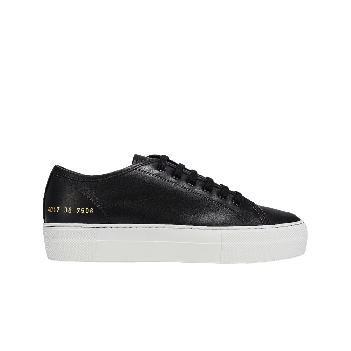 (Women) Common Projects Tournament Low 'Super Sole - Black White' 4017-7506