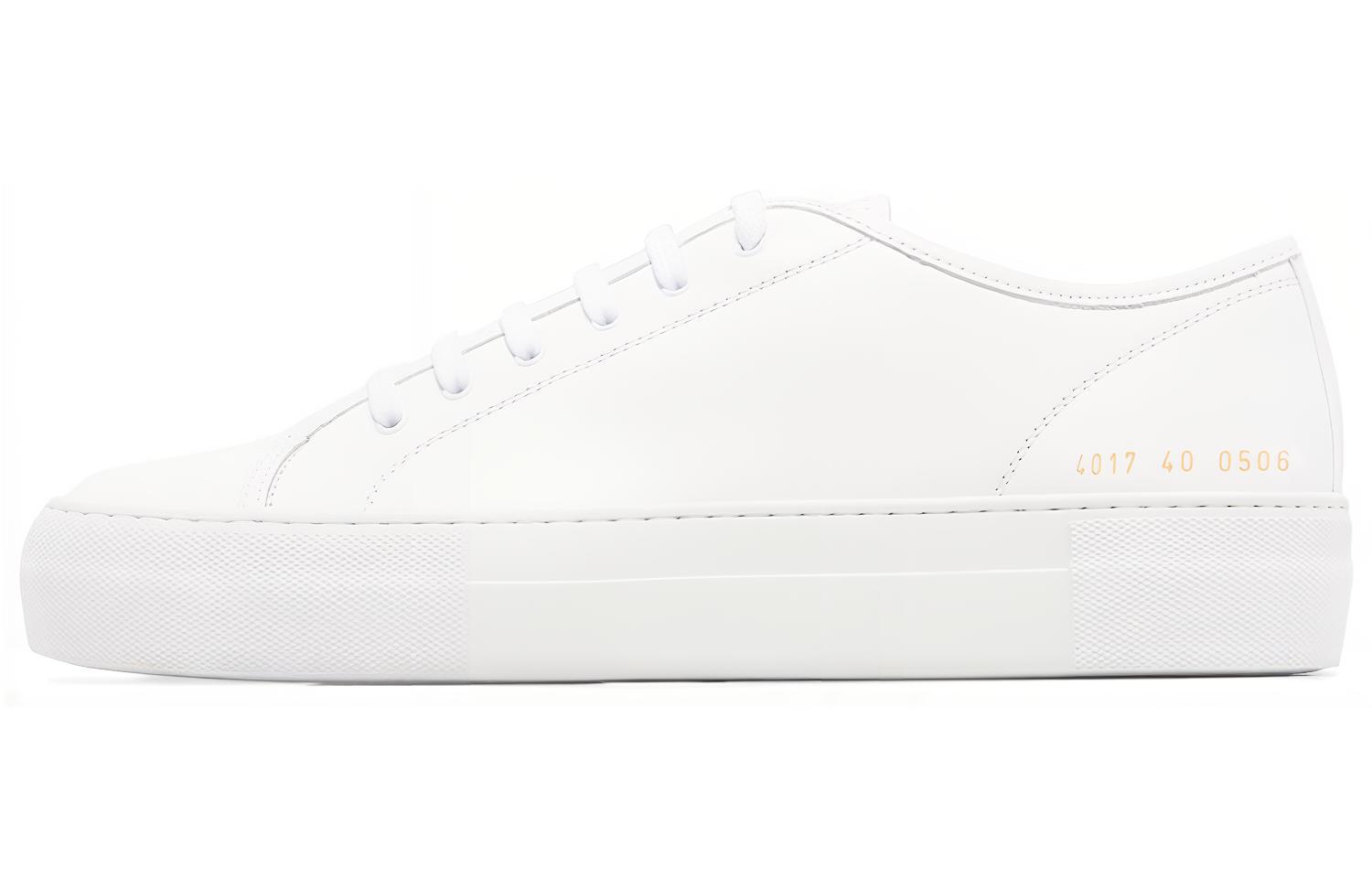 (Women) Common Projects Tournament Low 'Super Sole - White'  4017-0506