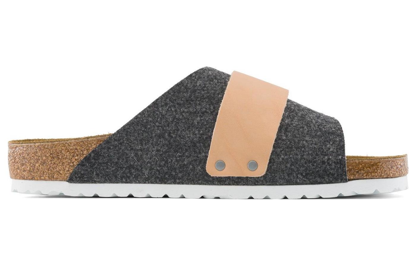 Order (W) コンセプト x ビルケンシュトック 京都 'ブラック グレー フェルト' 1026253（女性用） 1026253