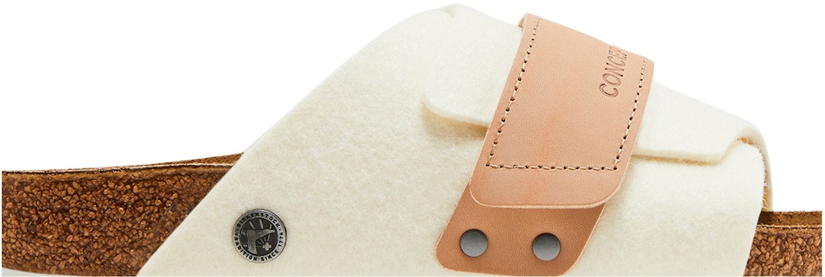 (W) Konsep x Birkenstock Kyoto 'Putih Felt' 1026228 Order (W) Konsep x Birkenstock Kyoto 'Putih Felt' 1026228