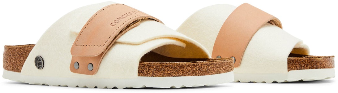 (W) Concepts x Birkenstock Kyoto 'Fieltro Blanco' 1026228 Cheap (W) Concepts x Birkenstock Kyoto 'Fieltro Blanco' 1026228