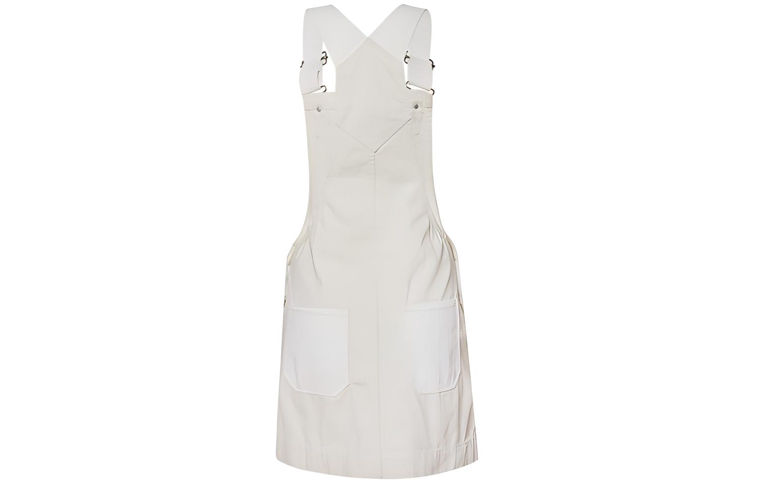 (Women) Converse A-Line Solid Color Casual Skirt White 10018415-A01