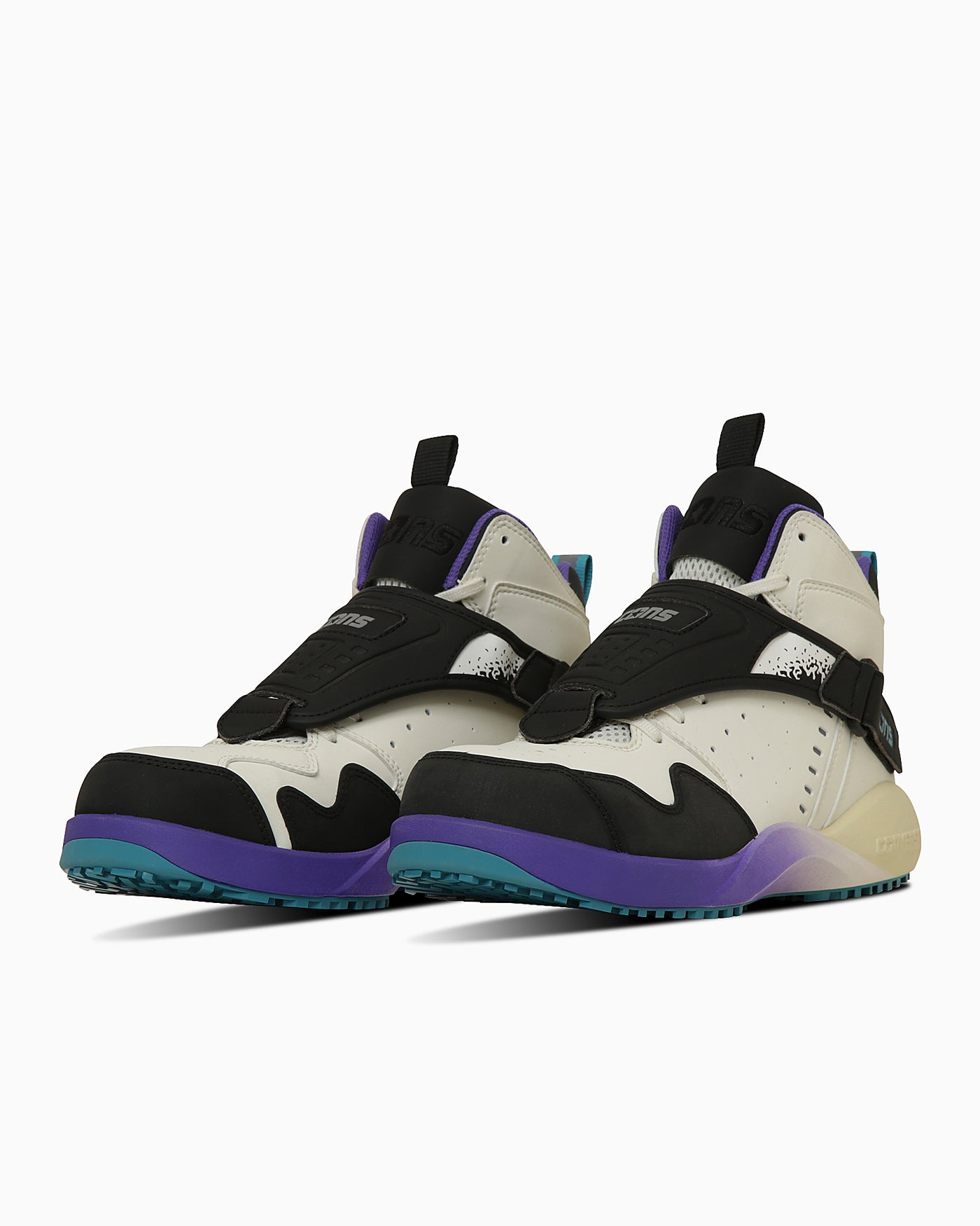 Converse Aerojam PS Basketball Sneakers White/Purple/Teal 33701720