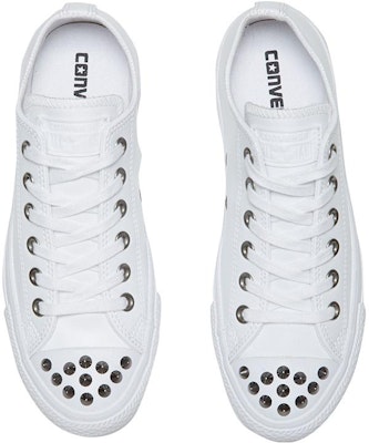 Converse All Star 防滑耐磨 低筒 滑板鞋 女款 白色 Shop Converse All Star 防滑耐磨 低筒 滑板鞋 女款 白色