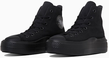 (Women) Converse All-Star Light PLTS 2 High-top Sneakers Black Monochrome 31313270 (Women) Converse All-Star Light PLTS 2 High-top Sneakers Black Monochrome 31313270