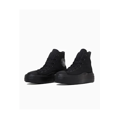 (W) Converse All-Star Light PLTS 2 High-top Sneakers Black Monochrome
