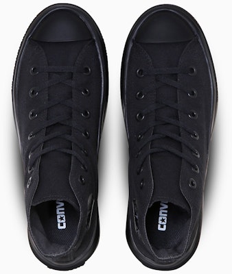 (Women) Converse All-Star Light PLTS 2 High-top Sneakers Black Monochrome 31313270 Lookbook (Women) Converse All-Star Light PLTS 2 High-top Sneakers Black Monochrome 31313270