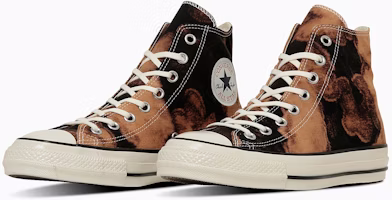 Converse All Star Aged Bleached Canvas Hi Black 31315010 Converse All Star Aged Bleached Canvas Hi Black 31315010