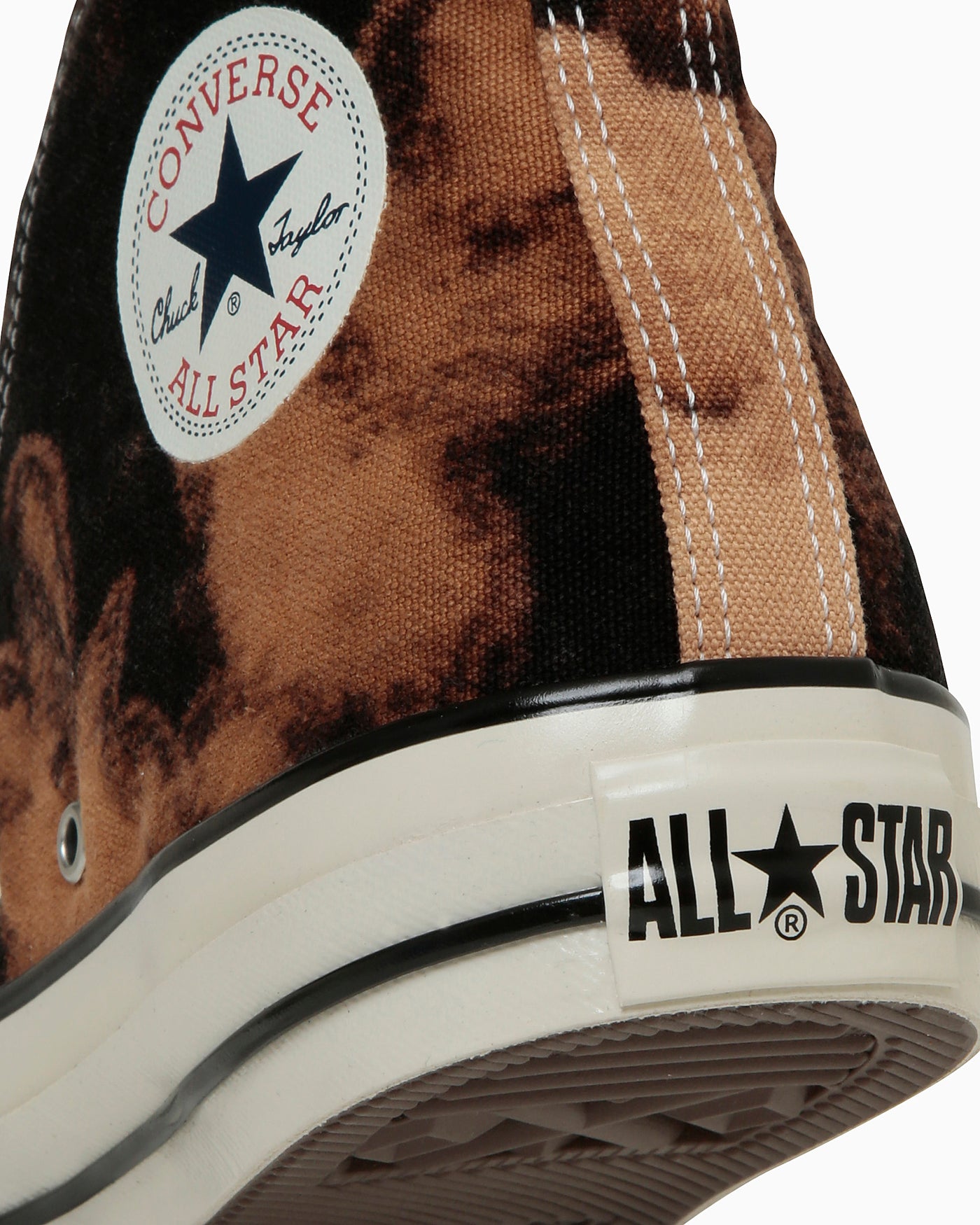 Sizing (W) Converse All Star 仿舊漂白帆布高筒 黑色 31315010
