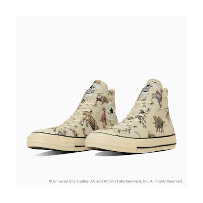 Converse All Star Aged DP Hi "Jurassic Park" Edition Natural