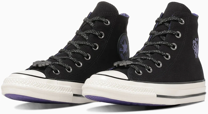 (W) Converse 全明星高筒鞋 Anna Sui 聯名款 黑/紫 31318040 Buy (W) Converse 全明星高筒鞋 Anna Sui 聯名款 黑/紫 31318040