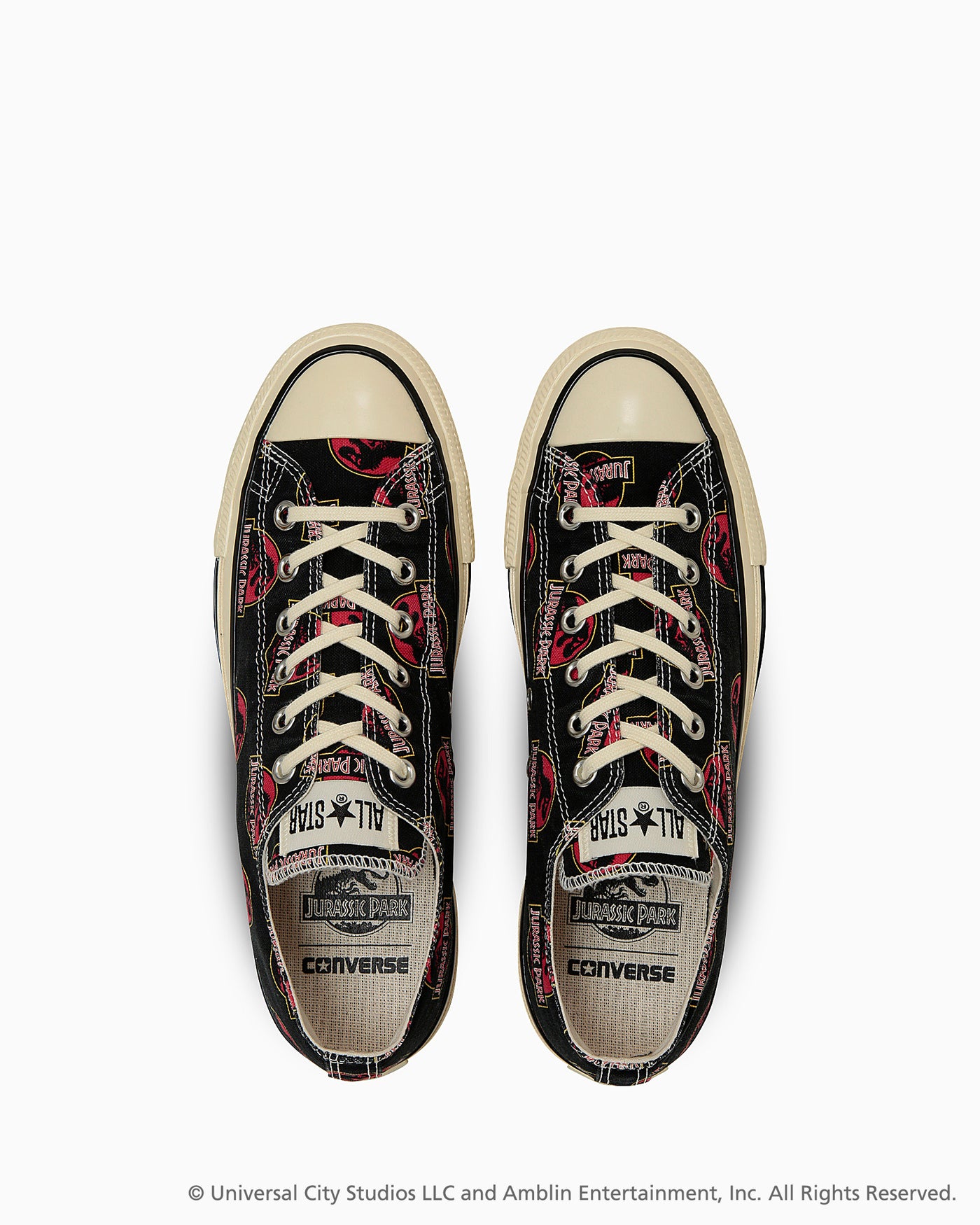 Lookbook (W) Converse All Star Jurassic Park Low Top Hitam Sneakers 31315580
