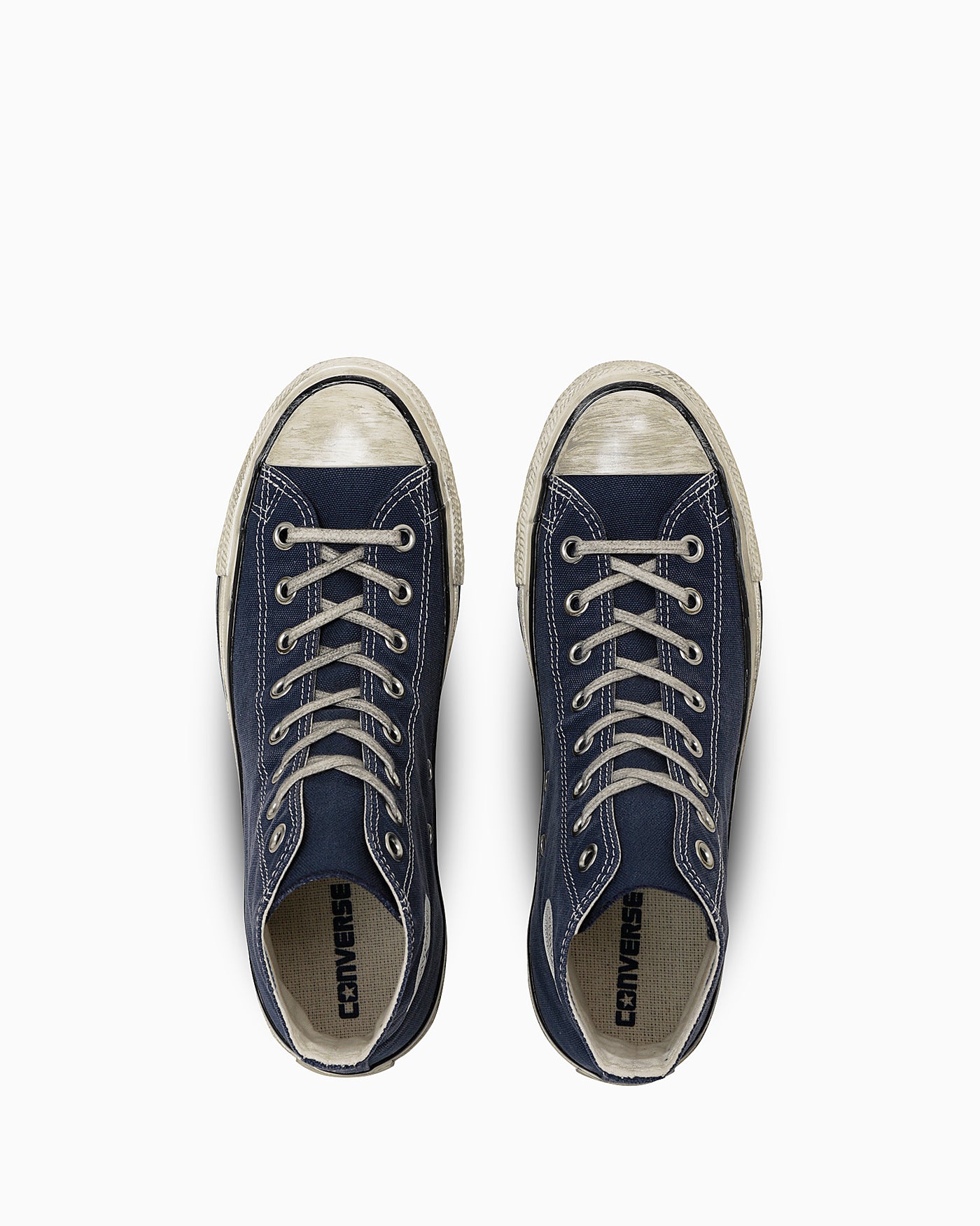 Lookbook (W) Converse All Star 復古白高筒帆布鞋 水洗海軍藍 31314080