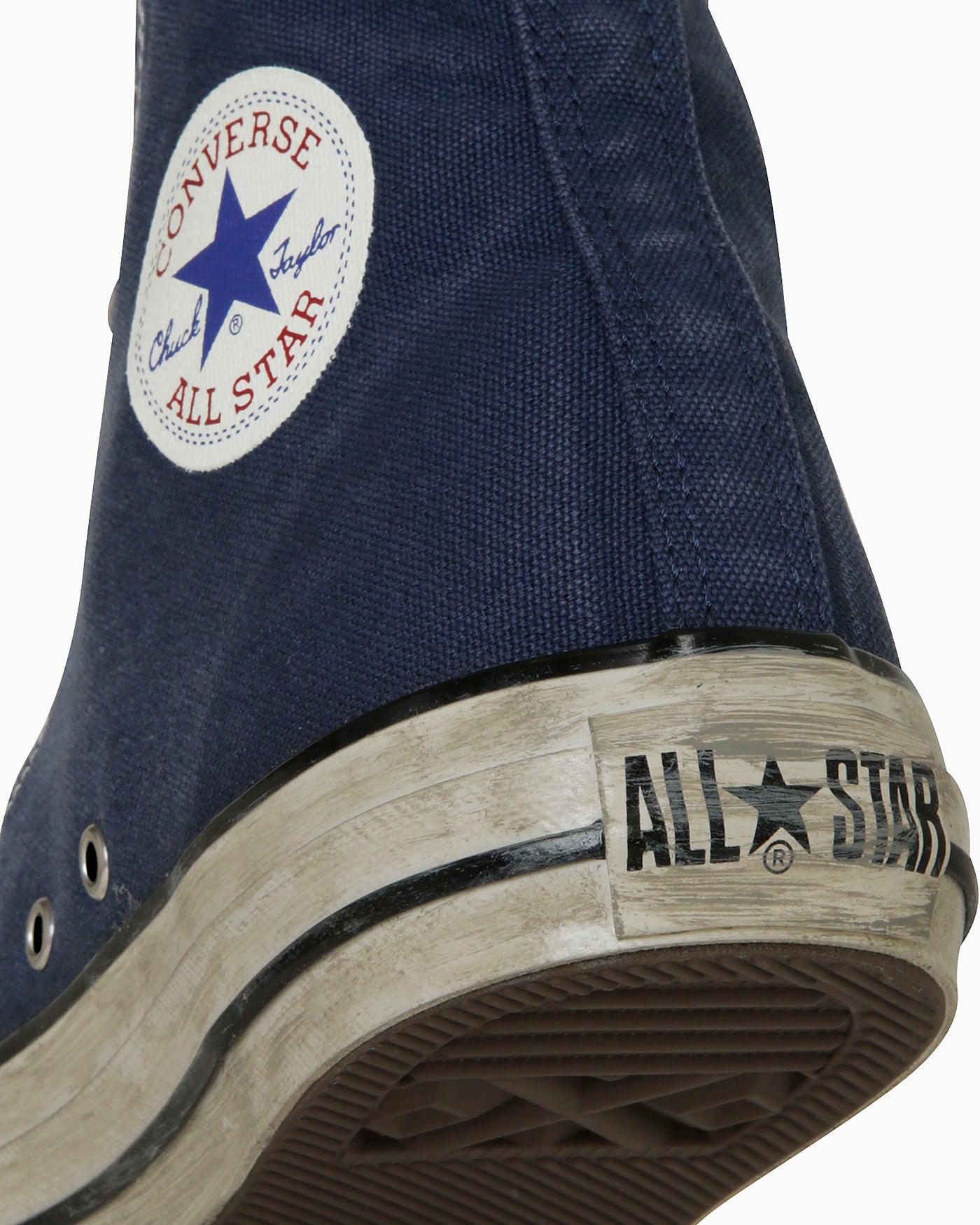 Sizing (W) Converse All Star 復古白高筒帆布鞋 水洗海軍藍 31314080