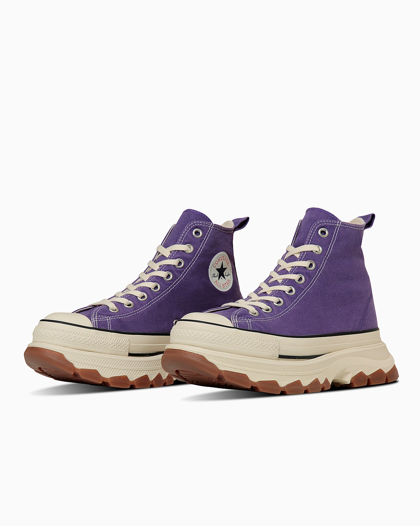 Buy (W) Converse All Star Canvas Trekwave Desgastadas Altas Morado Real. 31316060